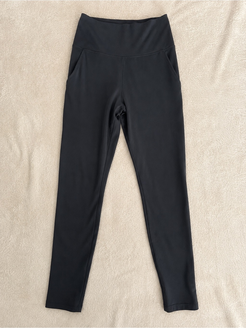 High-Waist Black Active Leggings